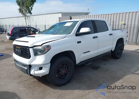 2019 Toyota Tundra Trd Pro 5.7L V8 из США, поврежденный, VIN 5TFDY5F11KX816863
